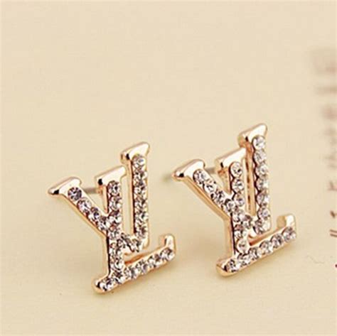 louis vuitton earrings studs|louis vuitton refurbished earrings.